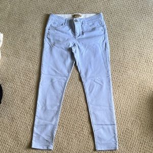 Light Blue Stretch Denim Pants
